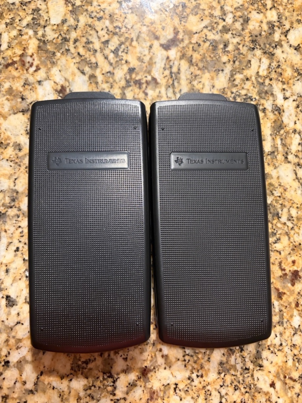 Texas Instruments Black Calculator Slide Cases - Set of 2